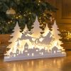 VidaXL Kerstverlichting silhouet met enkel rendier LED hout online kopen