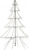 Lumineo Verlichte Figuren Zwarte Lichtboom/metalen Boom/kerstboom Met 420 Led Lichtjes 200 Cm Kerstverlichting Figuur online kopen