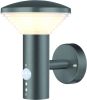 Luxform LED wandlamp met PIR sensor Bitburg 230 V antraciet LUX1704Z online kopen