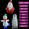 VidaXL 3 delige Kerstfigurenset Led Binnen En Buiten Acryl online kopen