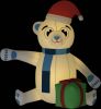VidaXL Kerstbeer Met Led&apos, s Opblaasbaar 240 Cm online kopen