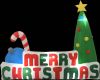 VidaXL Kerstboom Merry Christmas Opblaasbaar Led 240x188 Cm online kopen