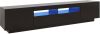 VidaXL Tv meubel Met Led verlichting 200x35x40 Cm Zwart online kopen