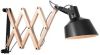 Anne Lighting Porter wandlamp zwart hout kapdiameter 18 cm online kopen