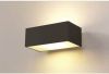 Artdelight Wandlamp LED Eindhoven 100 Zwart IP54 online kopen