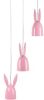 Beliani Rabbit Kinderlamp roze ijzer online kopen