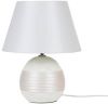 Beliani Sado Tafellamp wit keramiek online kopen