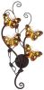 Clayre & Eef Lumilamp Wandlamp Tiffany 32x68 Cm Geel Bruin Metaal Glas Vlinder Muurlamp Sfeerlamp Tiffany Lamp Geel Muurlamp online kopen
