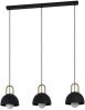 EGLO Calmanera Hanglamp E27 90 cm Zwart, Geelkoper online kopen