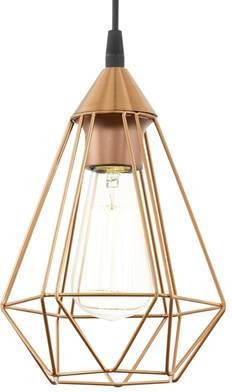 EGLO Hanglamp Tarbes D17, 5 cm koperkleurig 94193 online kopen