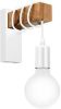EGLO wandlamp Townshend wit/eikenkleur Leen Bakker online kopen