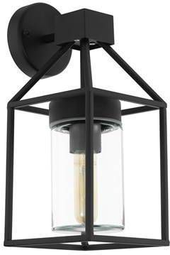 EGLO wandlamp Trecate zwart/helder Leen Bakker online kopen