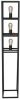 Freelight Vloerlamp Novanta 3 Lichts H 150 Cm Zwart online kopen