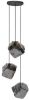 Hoyz Collection Hoyz Hanglamp Rock Chromed 3 Lampen Industrieel 50x50x150 online kopen