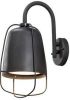 Konstsmide Buitenlamp 'Perugia' Wandlamp, E27 max 60W / 230V, kleur Zwart online kopen