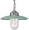 KS Verlichting Kettinglamp Solingen groen glazen stolp verandalamp hanglamp online kopen