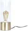 Leitmotiv Tafellamp Lax Goudkleurig/transparant online kopen