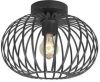 Highlight Plafondlamp Bolato Zwart 30cm online kopen