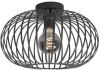 Highlight Plafondlamp Bolato Zwart 40cm online kopen