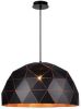 Lucide Verstelbare Hanglamp Otona 1 lichts ø60 X H30 Cm Metaal Zwart online kopen