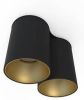Nowodvorski Lighting Plafondlamp Eye Tone II, zwart/goud online kopen