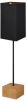 Trio international Landelijke vloerlamp Woody Zwart met hout R40171080 online kopen