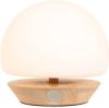 Steinhauer Ancilla tafellamp 16, 5cm hoog hout online kopen
