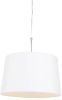 Steinhauer Hanglamp Sparkled Light 9566 Staal Kap Effen Wit online kopen
