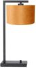 Steinhauer Bureaulamp Stanger zwart met goud velvet 7123ZW online kopen