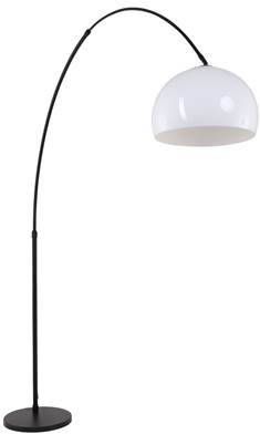 Steinhauer Vloerlamp Sparkled Light 9831 Zwart Kap Kunststof Wit online kopen