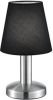Trio international Tafellamp Met Kap Series 5996 24cm zwart met chroom 599600102 online kopen