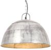 VidaXL Hanglamp industrieel vintage rond 25 W E27 41 cm zilverkleurig online kopen