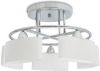 VidaXL Plafondlamp met ellipsvormige glazen kappen 5xE14 200W online kopen