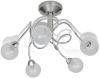 VidaXL Plafondlamp met ronde glazen kapjes(5 x G9 ) online kopen