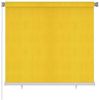 VidaXL Rolgordijn voor buiten 160x140 cm HDPE geel online kopen