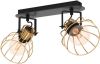 Eglo Gouden plafondlamp Sambatello 2x E27 900383 online kopen