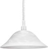 EGLO Hanglamp ALESSANDRA wit/ø38 x h110 cm/exk. 1x e27(elk max. 60 w)/hanglamp eettafellamp eettafellamp hanglamp eetkamerlamp lamp voor eettafel lamp voor de woonkamer hanglamp keuken woonkamer online kopen