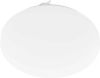 EGLO Led plafondlamp FRANIA wit/ø33 x h7 cm/inclusief 1x led plank(elk 14, 6w, 1600lm, 3000k)/warm wit licht plafondlamp slaapkamerlamp bureaulamp lamp slaapkamer keuken hal vloerlamp keukenlamp online kopen