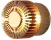 Konstsmide Buitenlamp 'Monza Round' Wandlamp, PowerLED 1 x 3W / 230V, kleur Messing online kopen