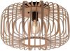 Leuchten Direkt Plafondlamp Racoon van hout, dikke stang, &#xD8, 52cm online kopen