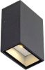 SLV verlichting Vierkante downlighter Quad 1 8, 7cm antraciet 232465 online kopen