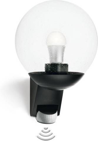 Steinel Wandlamp Buitenverlichting L 585 Zwart | E27 Max 60W Bewegings en lichtsensor online kopen