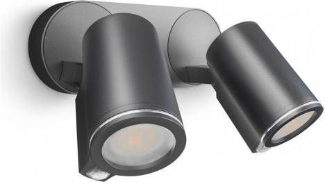Steinel Tuinspotlight met sensor Spot Duo Sensor Connect zwart online kopen