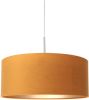 Steinhauer Sparkled Light hanglamp gouden velvet kap Ø50 cm online kopen