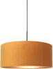 Steinhauer Hanglamp Sparkled Light 8158zw Zwart Gouden Kap online kopen