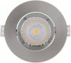 Sanimex Inbouw LED spot 3 Stuks Njoy IP44 Dimbaar 6W 430 Lumen Geborsteld Aluminium online kopen