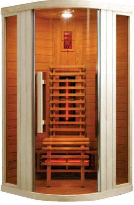 heilig Sinds smokkel Sanotechnik Infrarood Sauna Relax 1 100x100 cm 1600W 1 Persoons -  Lampenwinkel.org