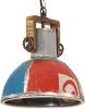 VIDAXL Hanglamp industrieel rond 25 W E27 30 cm meerkleurig online kopen