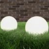 VIDAXL LED bollampen 2 st rond 20 cm PMMA online kopen