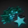 KONSTSMIDE Led lichtsnoer Kerst versiering Led decoratief lichtsnoer, 10 groene plexiglas sterren, 10 warmwitte dioden(1 stuk 1 stuk ) online kopen